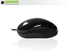 Ceratech MOU-IMAGE-NANOBK 1 Button Wired Optical Mouse Black