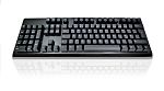 Ceratech KYB-LEFTUSBBLKGR Wired USB Keyboard, QWERTZ (German), Black