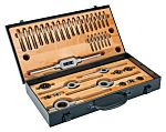 Bahco 37-Piece Tap & Die Set, M5 - M12 Taps, 20 mm - 38 mm Dies