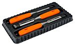 Bahco 3 pieces Piece Chisel Set, 248mm Length, 12 mm, 18 mm, 25 mm Blade Width