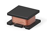 TE Connectivity, 3627, 3627 Unshielded Wire-wound SMD Inductor with a Ferrite Core, 10 μH 10% 450mA Idc