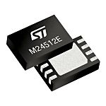 STMicroelectronics M24512E-FMC6TG, 512kB EEPROM Memory, 900ns 8-Pin UFDFPN8 I2C