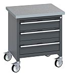 Bott 41002093.77v Portable Sheet Steel Workbench, 225kg Max Load, 840mm x 750mm x 750mm