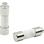 Fusible de cartucho cerámico, 600V, 2A, 10 x 38mm, acción CC