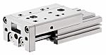 RS PRO Pneumatic Guided Cylinder - 16mm Bore, 30mm Stroke, Double Acting