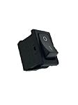 RS PRO Illuminated SPST, On-Off Rocker Switch Panel Mount
