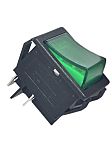 RS PRO Illuminated DPDT, On-Off Rocker Switch Panel Mount