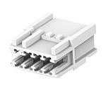 TE Connectivity 2391423 Series Receptacle Edge Connector, Board Mount, 4-Contacts, 2.5mm Pitch, 1-Row, Crimp Termination