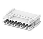 TE Connectivity 2404460 Series Receptacle Edge Connector, Board Mount, 3-Contacts, 2.5mm Pitch, 1-Row, Crimp Termination