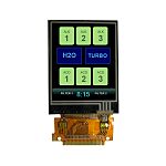 NEWHAVEN DISPLAY INTERNATIONAL NHD-1.8-128160EF-CTXI#-T TFT TFT LCD Display / Touch Screen, 1.8in, 128 x 160pixels