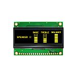 NEWHAVEN DISPLAY INTERNATIONAL 2.23in Yellow Passive matrix OLED Display 128 x 32pixels PCB Mount I2C, Parallel, SPI