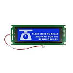 NEWHAVEN DISPLAY INTERNATIONAL NHD-24064WG-ATMI-VZ# Graphic LCD Graphic Display, White on Blue, Transmissive