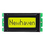 NEWHAVEN DISPLAY INTERNATIONAL NHD-0108BZ-FSY-YBW-33V3 Alphanumeric LCD Alphanumeric Display, Yellow-Green on