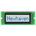 NEWHAVEN DISPLAY INTERNATIONAL NHD-0108CZ-FSW-GBW-33V3 Alphanumeric LCD Alphanumeric Display, White on Grey, 1 Row by 8