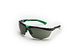 Univet 5X1 Anti-Mist UV Safety Glasses, Grey Polycarbonate Lens