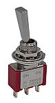 RS PRO Toggle Switch, Panel Mount, On-None-On, SPDT, Solder Lug Terminal, 125, 250V ac