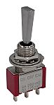 RS PRO Toggle Switch, Panel Mount, On-Off-(On), SPDT, Solder Lug Terminal, 125, 250V ac