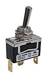 RS PRO Toggle Switch, Panel Mount, On-None-On, SPDT, Solder Lug Terminal, 125, 250V ac