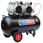 Compresor de aire SIP 05494 de 3HP, capacidad 100L, presión máx. 8bar, enchufe inglés