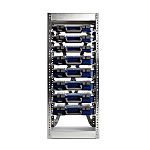 Raaco Aluminium 8 Shelf Aluminium Carrylite Shelving System, 992mm x 405mm, 380mm, 80kg Load