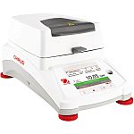 Ohaus MB120 Moisture Analyser, 1000% Max, 0.01 % / 0.001 g Accuracy, TFT Display, Mains-Powered