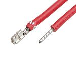 Molex Female Micro-One to Pigtail Crimped Wire, 150mm, 22AWG, Red