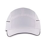 SURFLEX White Standard Peak Bump Cap, ABS Protective Material