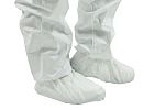 Cubrezapatos antideslizantes de color Blanco Kolmi Hopen, talla 190 x 380 mm, paquete de 36 unidades