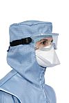 60.754L Kolmi Hopen White Polypropylene Face Mask for Medical, 590 x 265 x 200 mm