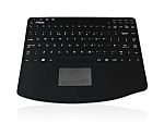 Ceratech KYBNA-RF-540CV3B Wireless RF Medical Keyboard, QWERTY (UK), Black