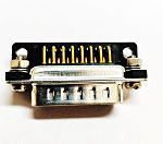 RS PRO 15 Way Right Angle Through Hole D-sub Connector Plug