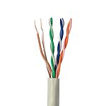 RS PRO, 305m Cat5e, Grey Unterminated to, Unshielded Unshielded, Unterminated PVC Sheath