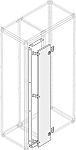 ABB PDCB Series Lockable Pickled Steel Sheet RAL 7035 Opaque, 1800mm H, 400mm W, 12mm L for Use with PDCB1840