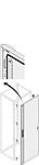 ABB PDLG Series Lockable Pickled Steel Sheet RAL 7035 Opaque, 1800mm H, 800mm W, 15mm L for Use with PDLB1886