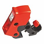 RS PRO Black, Red 1-Lock Thermoplastic Circuit Breaker Lockout