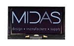 Midas 2.71 White Passive matrix OLED Display 256 x 128 COG I2C, Parallel, SPI Interface