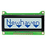 NEWHAVEN DISPLAY INTERNATIONAL NHD-0108HZ-FSW-GBW NHD-0108HZ Alphanumeric LCD Alphanumeric Display, White on Grey, 1