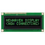 NEWHAVEN DISPLAY INTERNATIONAL Green Passive matrix OLED Display PCB Mount Parallel, SPI Interface