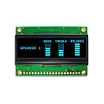 NEWHAVEN DISPLAY INTERNATIONAL 2.23in Blue Passive matrix OLED Display 128 x 32pixels PCB Mount I2C, Parallel, SPI