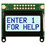 NEWHAVEN DISPLAY INTERNATIONAL NHD-0208AZ-FSW-GBW-33V3 NHD-0208AZ Alphanumeric LCD Alphanumeric Display, White on Grey,