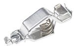 RS PRO Crocodile Clip Heavy Duty Crocodile Clip Connection, Zinc-Plated Steel Contact, 25A, Grey