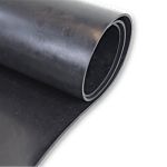 RS PRO Black Nitrile Rubber Sheet, 10m x 1.4m x 1mm3 MPa