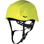 Delta Plus GRANITE PEAK Yellow Safety Helmet with Chin Strap, Adjustable