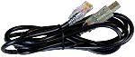 RS PRO, 1.8m, Black USB A to RJ45 Shielded, Terminated