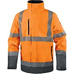 Delta Plus TRACK Grey, Yellow Unisex Hi Vis Parka, L