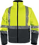 Delta Plus FAST Grey, Yellow, Breathable, Waterproof Parka Jacket, L