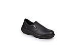 Bicap BLACK Unisex Black Composite Toe Capped Safety Shoes, UK 3.5, EU 36