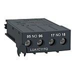 Schneider Electric Auxiliary Contact, 2 Contact, 1NO + 1NC, TeSys TeSyS U