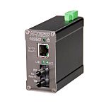 N-Tron RJ45 Media Converter, Multi Mode, 10/100Mbit/s, Half/Full Duplex