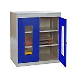 RS PRO 1 Door Steel Floor Standing Cupboard, 984 X 915 X 505mm